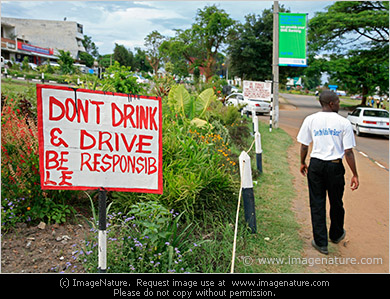 African sign: BE RESPONSIBLE