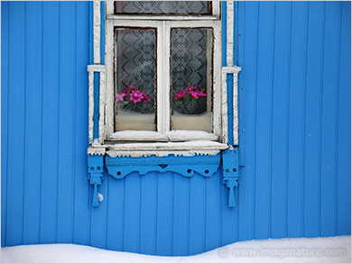 Winter outside, summer inside
